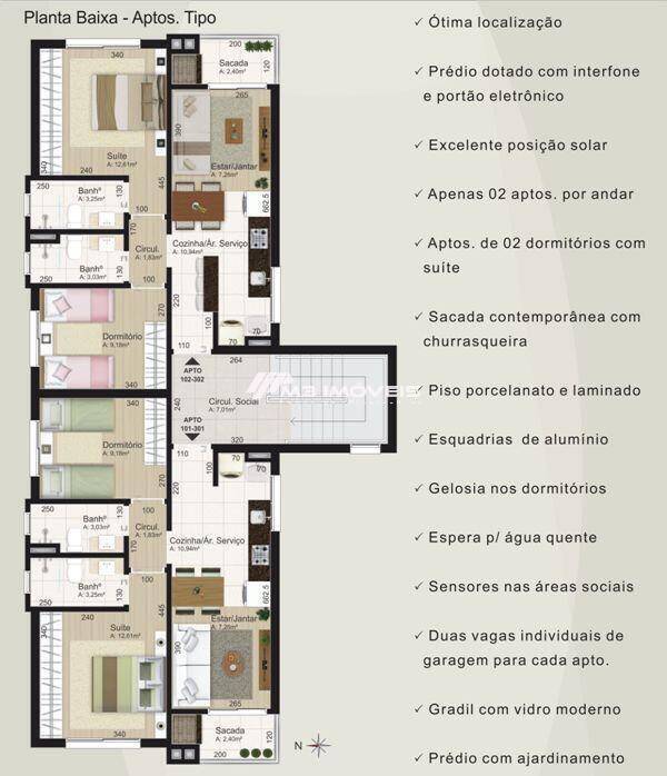 Apartamento à venda com 2 quartos - Foto 8